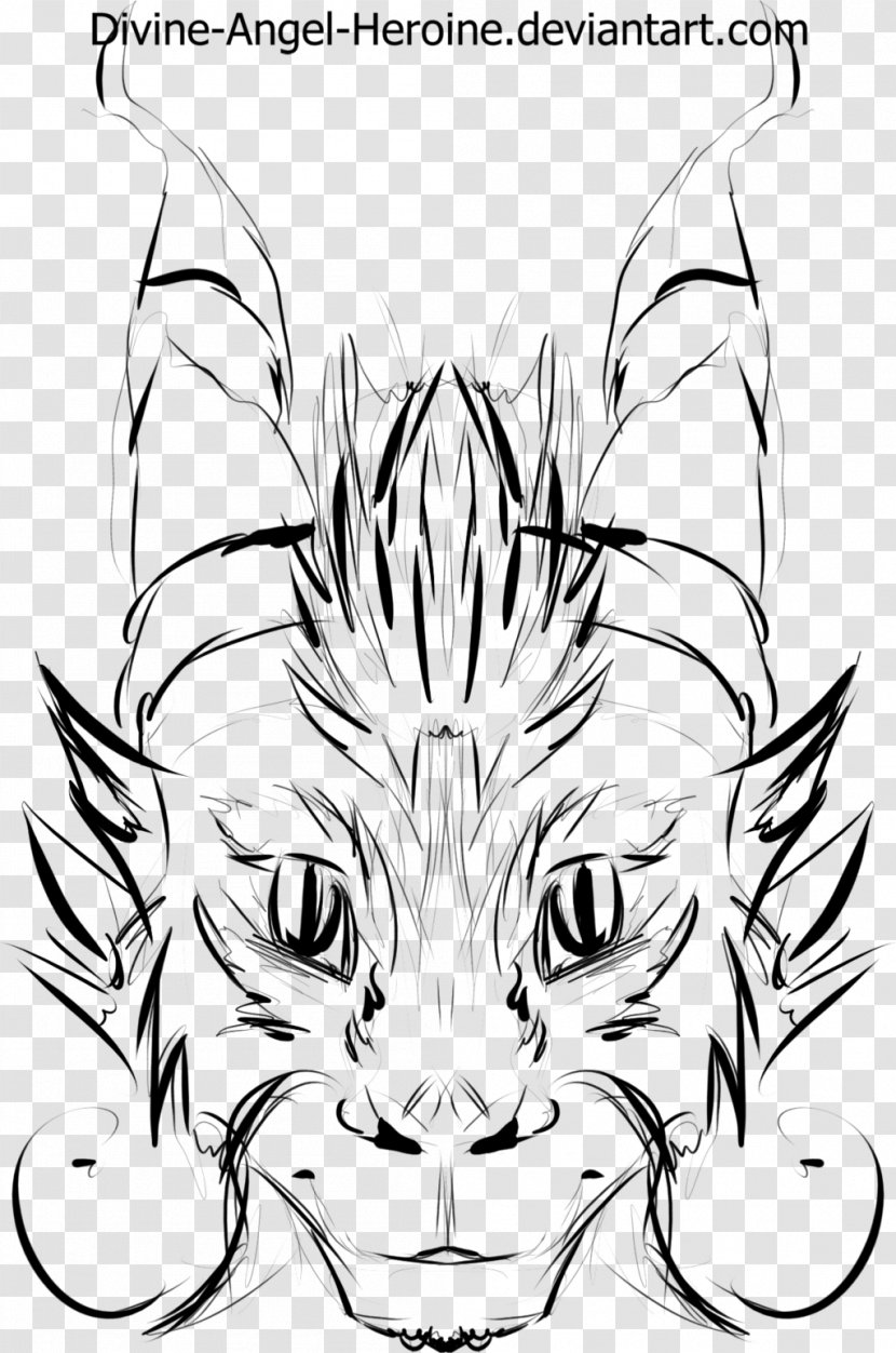 Drawing Visual Arts Line Art - Wildlife - Personal Use Transparent PNG