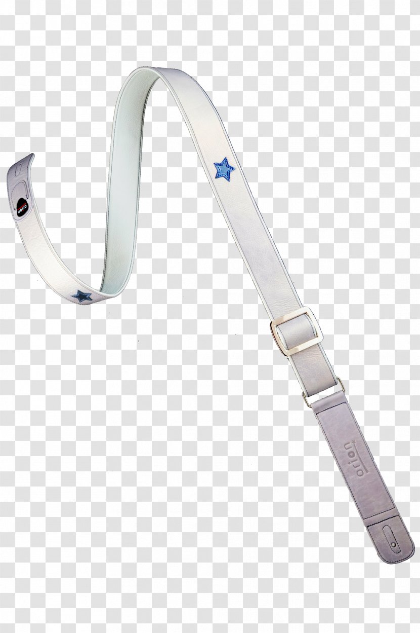 Strap Blue Leather Metal Red - Material Transparent PNG