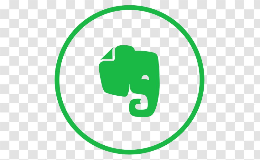 Evernote Note-taking - Area - Green Transparent PNG
