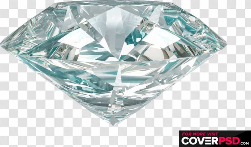 Diamond Clarity Jewellery Gemstone - Aqua Transparent PNG