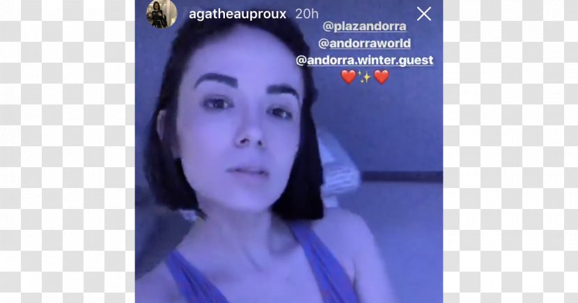 Agathe Auproux It's Only TV France Columnist Swimsuit - Tree Transparent PNG