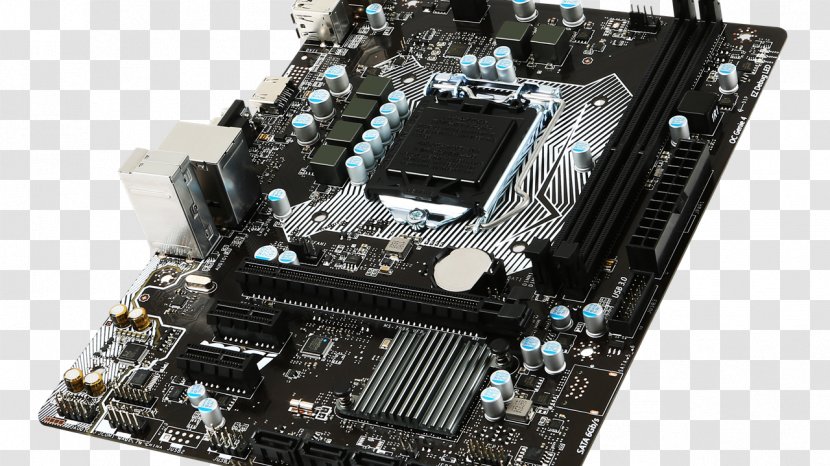 Intel LGA 1151 DDR4 SDRAM Motherboard MicroATX - Computer Cooling - Mainboard Definition Transparent PNG