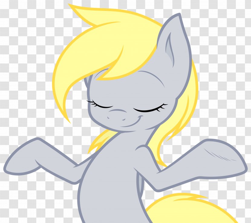Rainbow Dash Derpy Hooves Pony Rarity Scootaloo - Silhouette - Skunk Transparent PNG