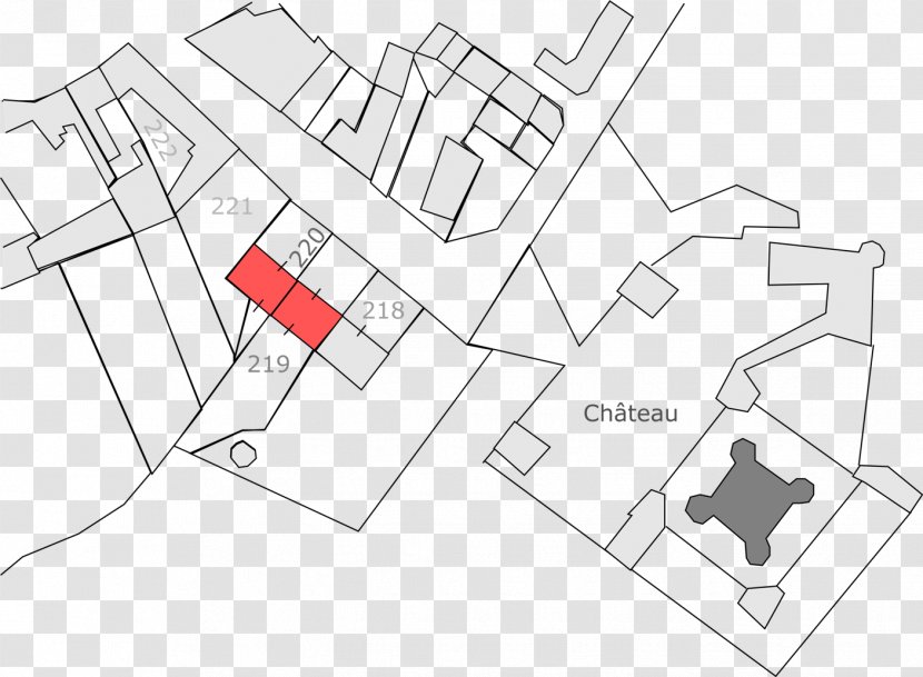 Land Lot House Paper Departmental Archives Of Marne Cadastre - Structure - Diagram Transparent PNG