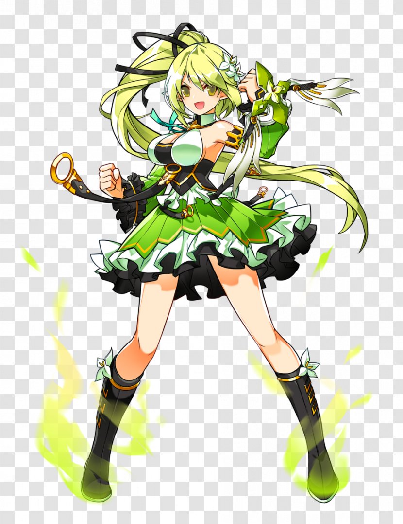 Elsword Character Drawing Fan Art - Cartoon - Clenched Transparent PNG