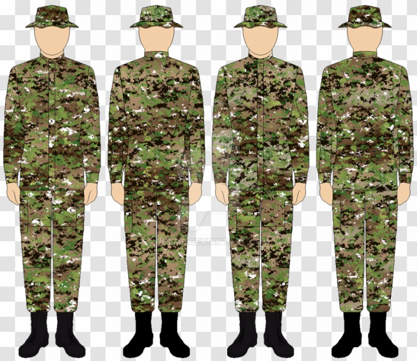 Military Camouflage Color Scheme Universal Pattern - Army - Camo Transparent PNG