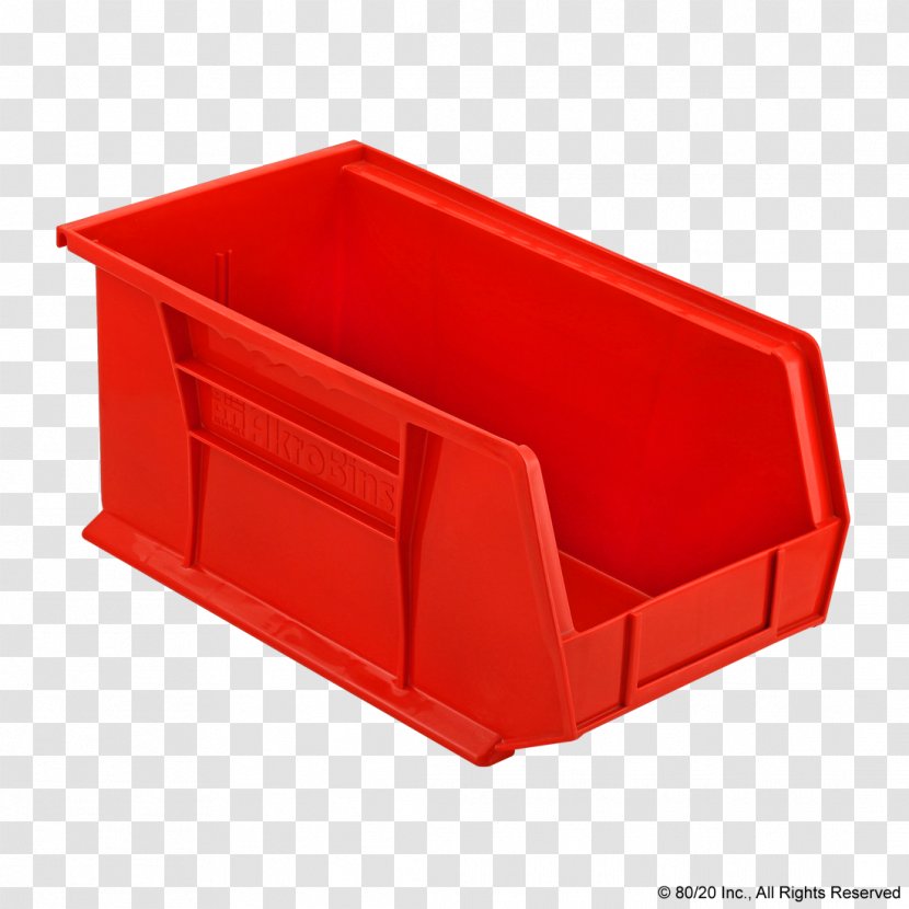 Rectangle Plastic - Red - Angle Transparent PNG