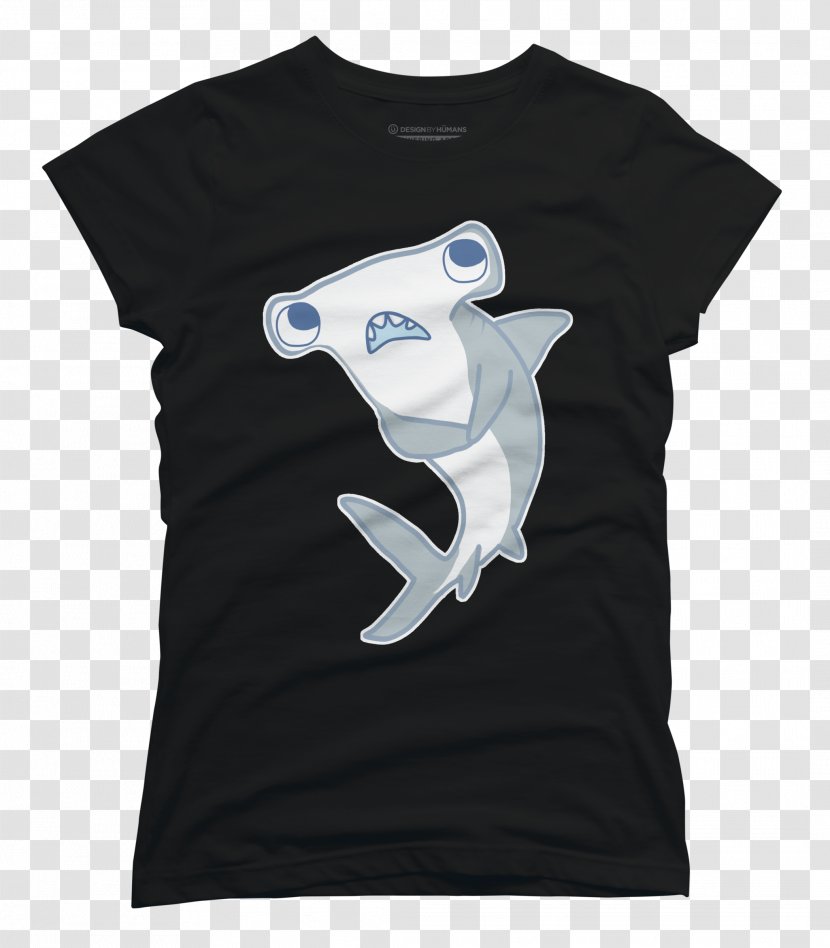T-shirt Hoodie Sleeve Shark - Shirt Transparent PNG