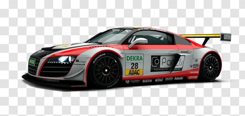Audi R8 Sports Car Racing ADAC GT Masters - Hardware - Ford Performance Transparent PNG