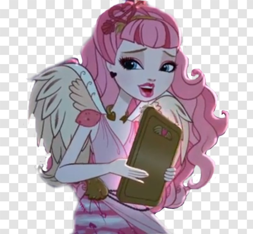 Ever After High Monster Cupid Eros - Watercolor Transparent PNG