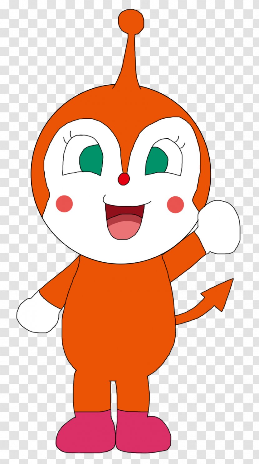 Dokin-chan Art Character Clip - Orange - Nose Transparent PNG