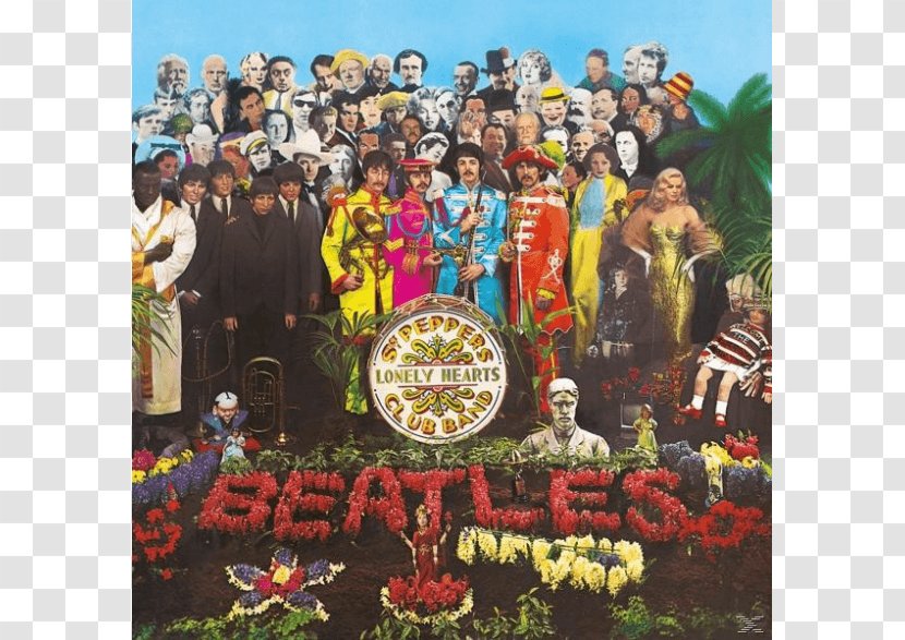Sgt. Pepper's Lonely Hearts Club Band The Beatles LP Record 0 Album - Heart - Sgt Transparent PNG