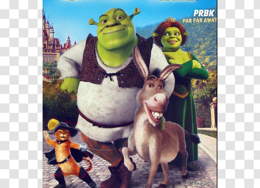 Donkey Princess Fiona Puss In Boots Shrek DVD - Scared Shrekless Transparent PNG