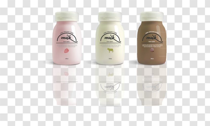 Milk Bottle Cows - Bottled Transparent PNG