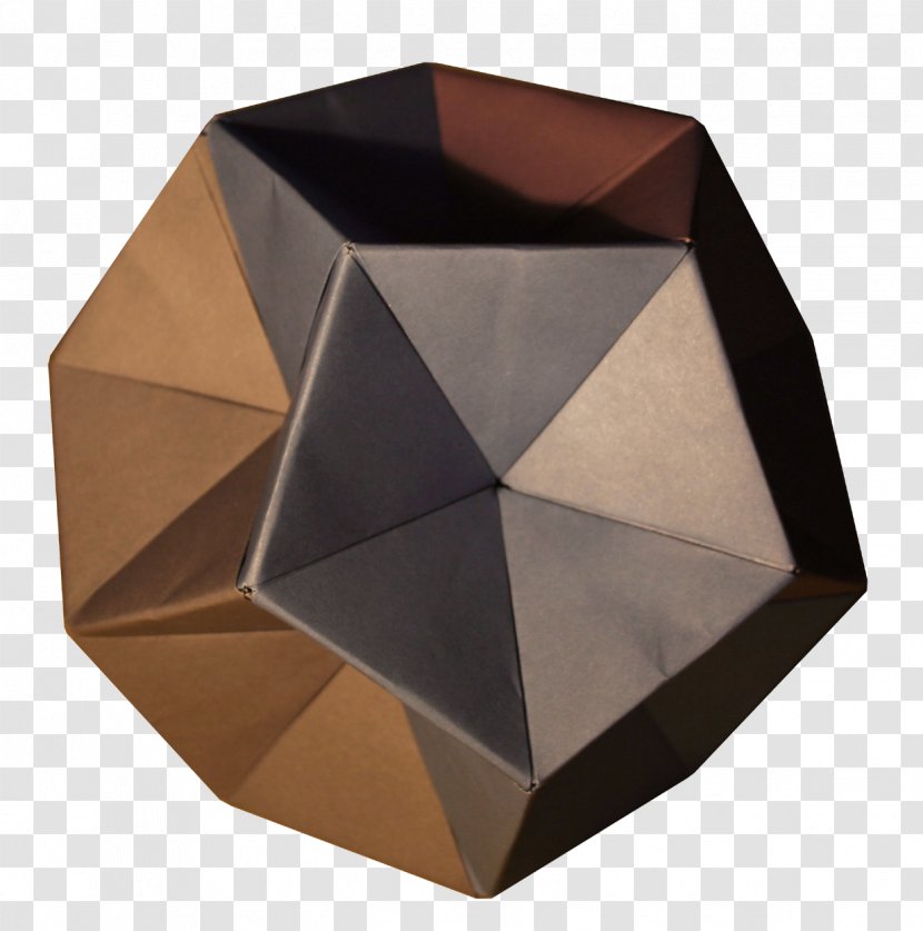 Polyhedron Concave Polygon Triangle Delaunay Triangulation Edge - Modular Origami Transparent PNG