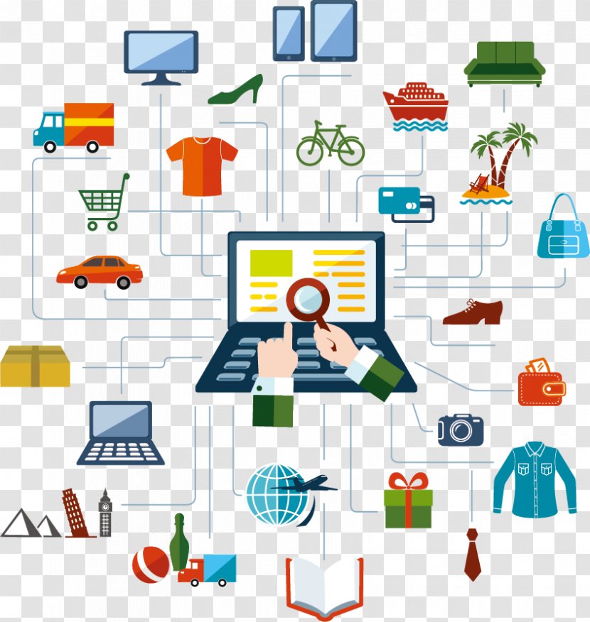 Online Shopping - Drop Shipping - Vector Will Be Networking Transparent PNG