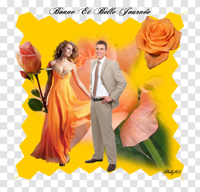 Floral Design Poster Peach - Friendship Transparent PNG