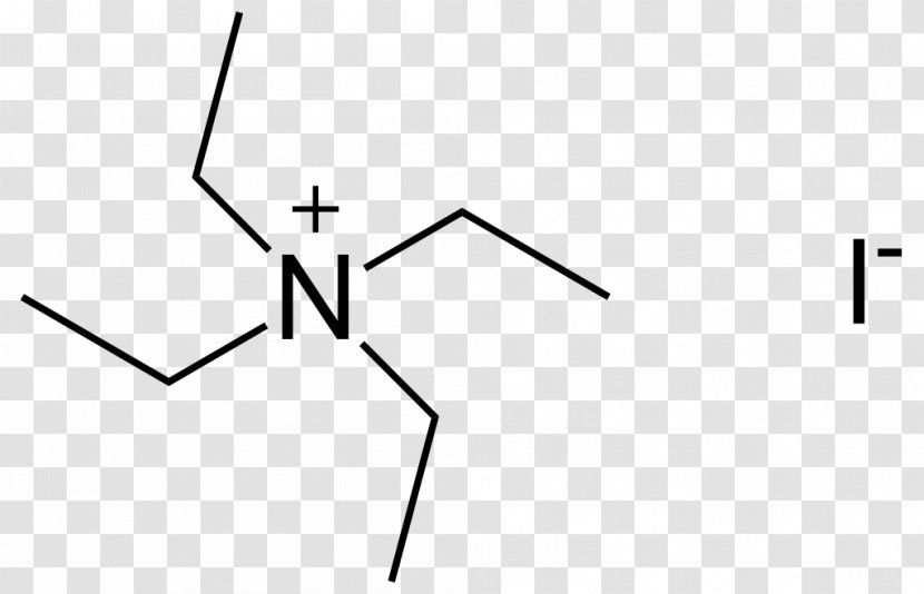 Tetraethylammonium Iodide Bromide Chloride Triethylamine - Diagram - Echothiophate Transparent PNG