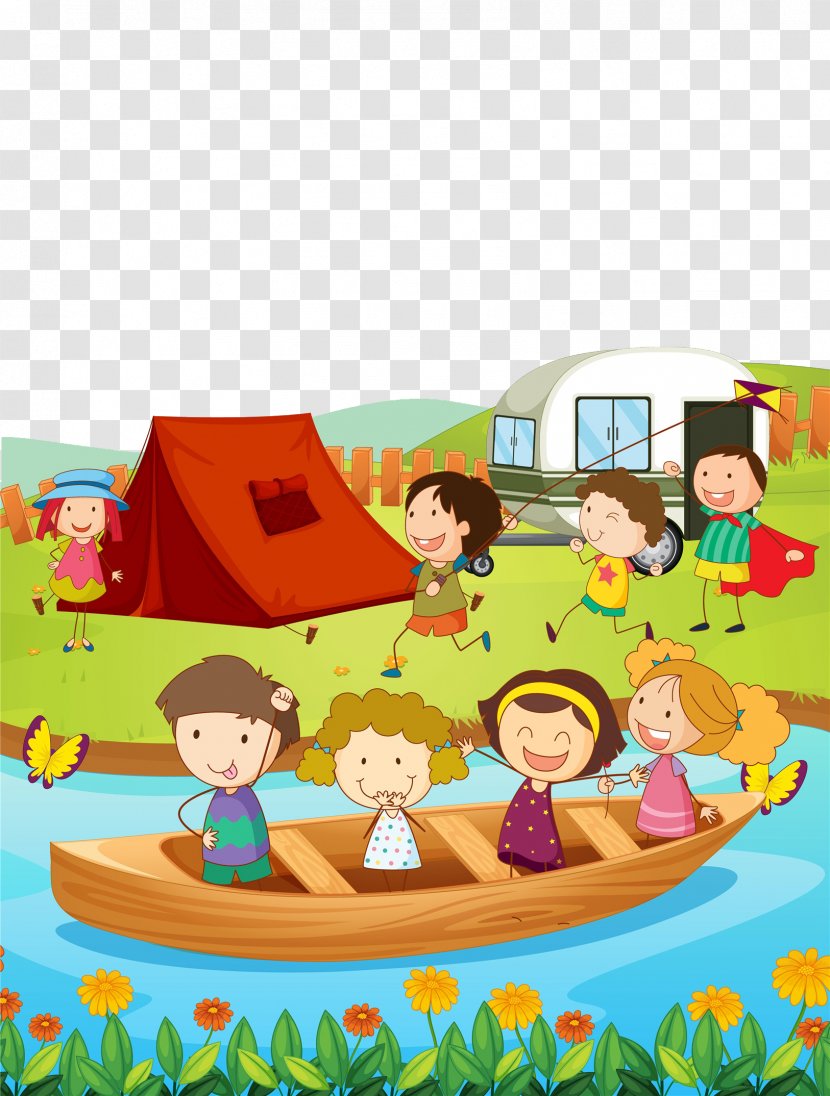 Camping Journal For Kids C Things (a Childrens Picture Book) S - Book - A Child Playing Outdoors Transparent PNG
