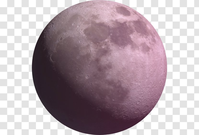 Paper Moon Purple Sphere Lunar Phase - Sky Deutschland Transparent PNG