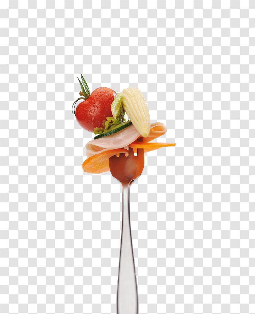 Organic Food Salad Fork Transparent PNG