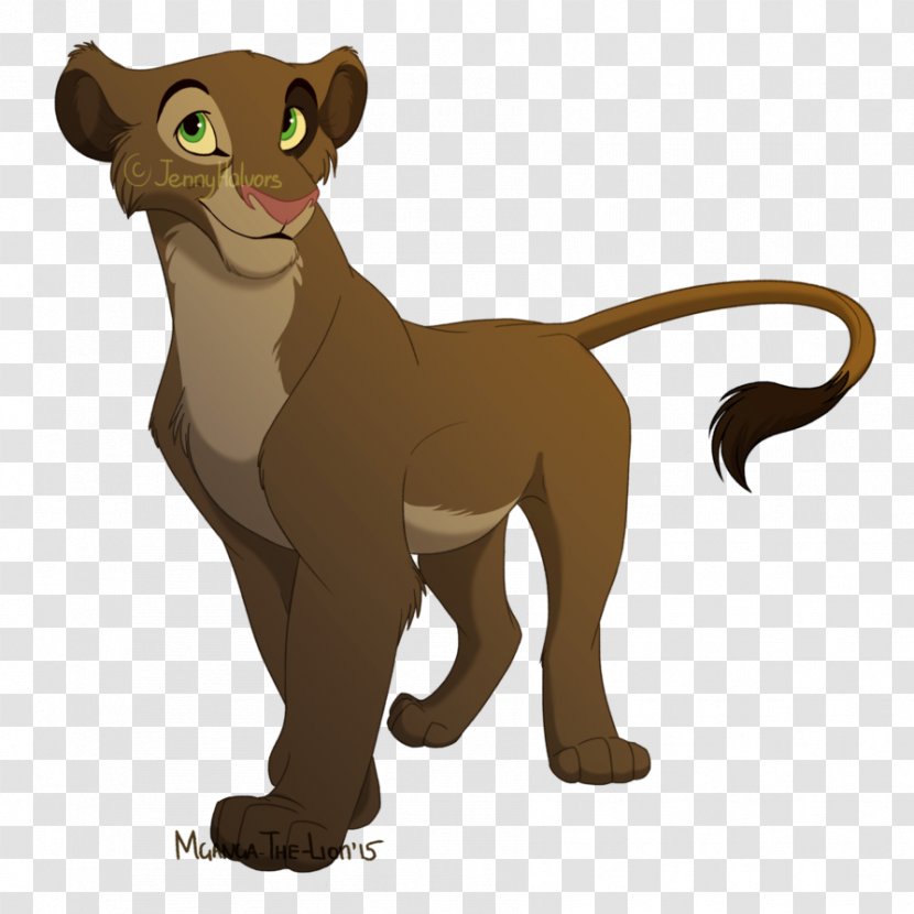 Lion Cat DeviantArt Ahadi Female - King - Scar Transparent PNG