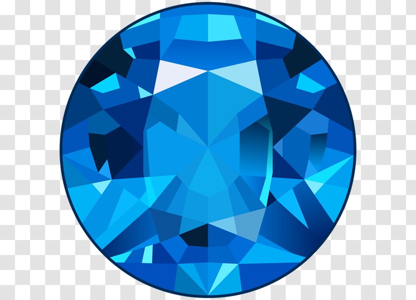 Gemstone Emerald Color Clip Art - Cobalt Blue - Sapphire Transparent PNG