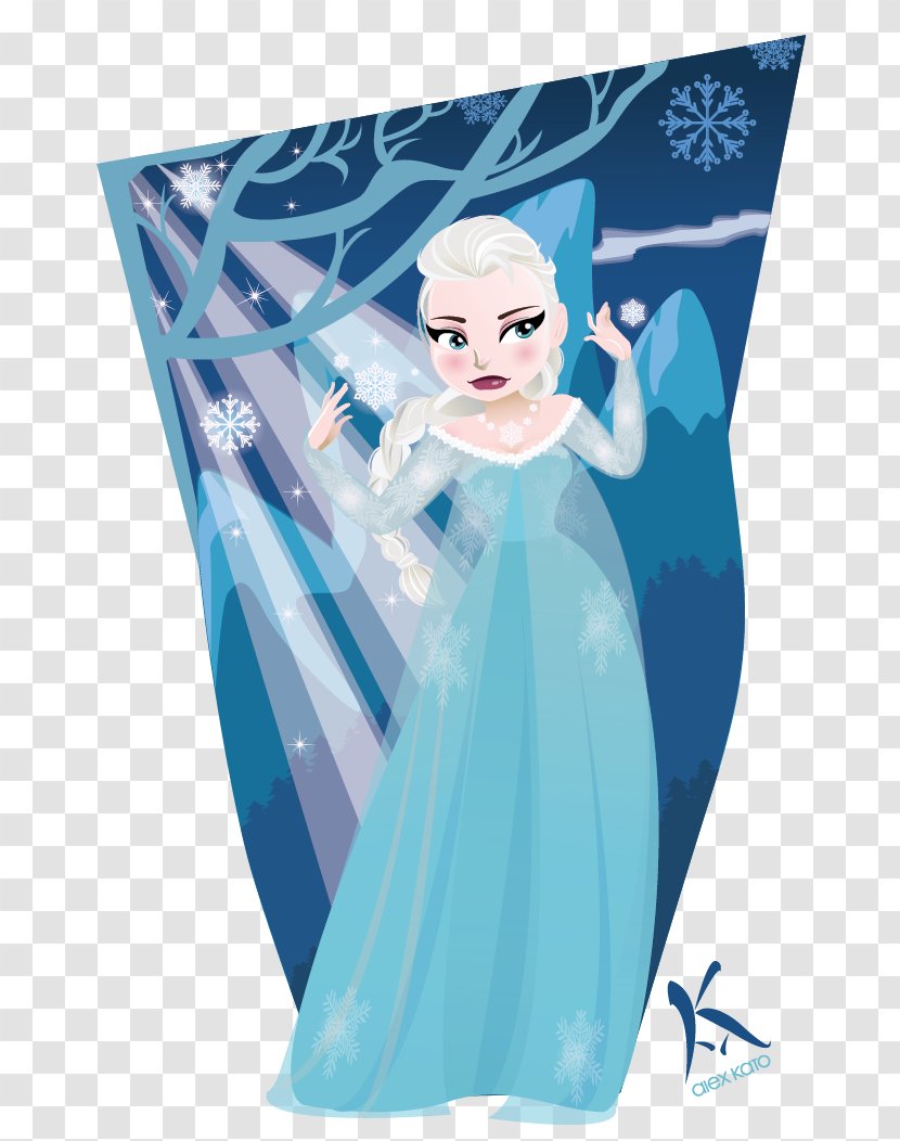 Elsa Frozen The Snow Queen Anna Merida - Regnant Transparent PNG