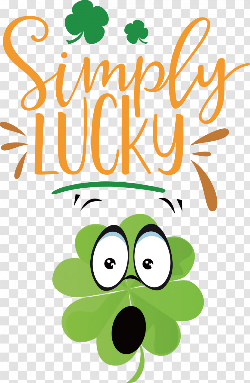 Simply Lucky Lucky St Patricks Day Transparent PNG