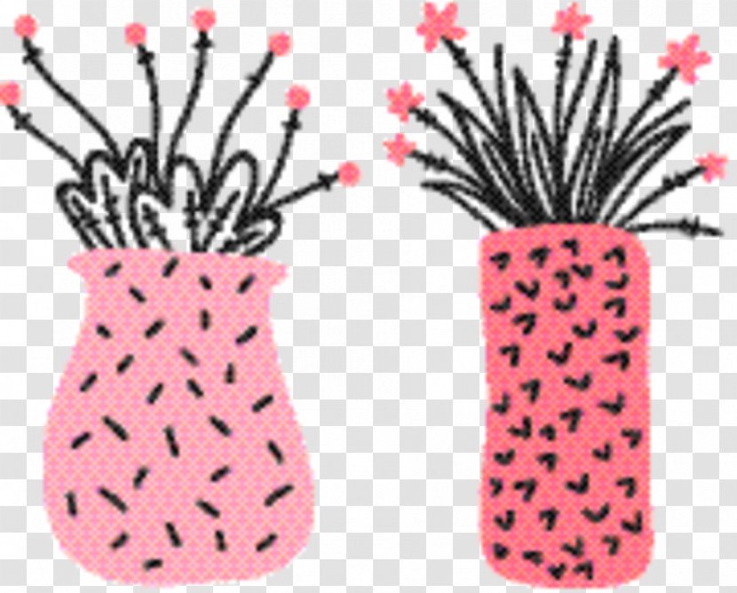 Pink Background - Plant - Pineapple Transparent PNG