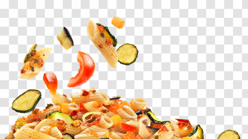 Vegetarian Cuisine Pasta Sugo Vegetable Food - Garnish - Veg Meals Transparent PNG