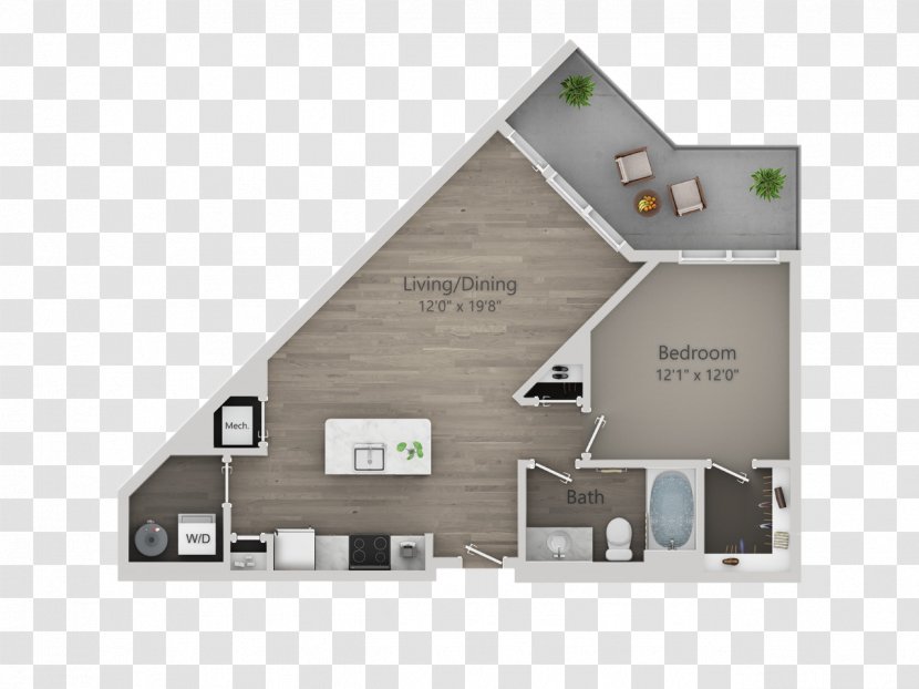 Arcadia Apartments Veranda Home Renting - House - Cozy Camp Bed Transparent PNG