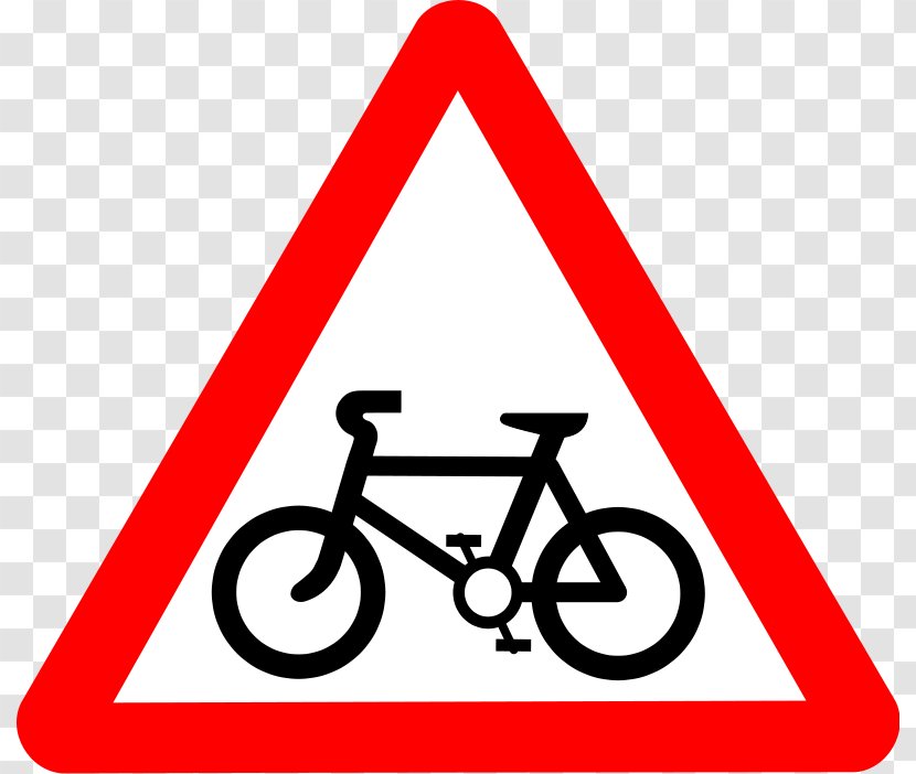 Bicycle Cycling Traffic Sign Clip Art - Symbol - Route 66 Clipart Transparent PNG