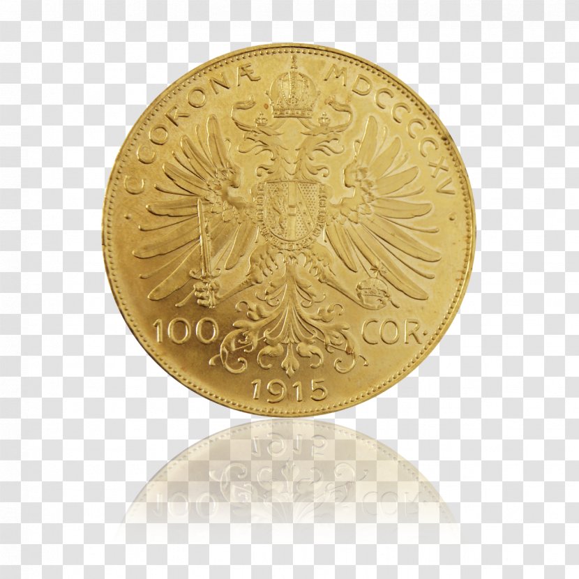 Gold Coin Austro-Hungarian Krone Silver - Personal Identification Number Transparent PNG