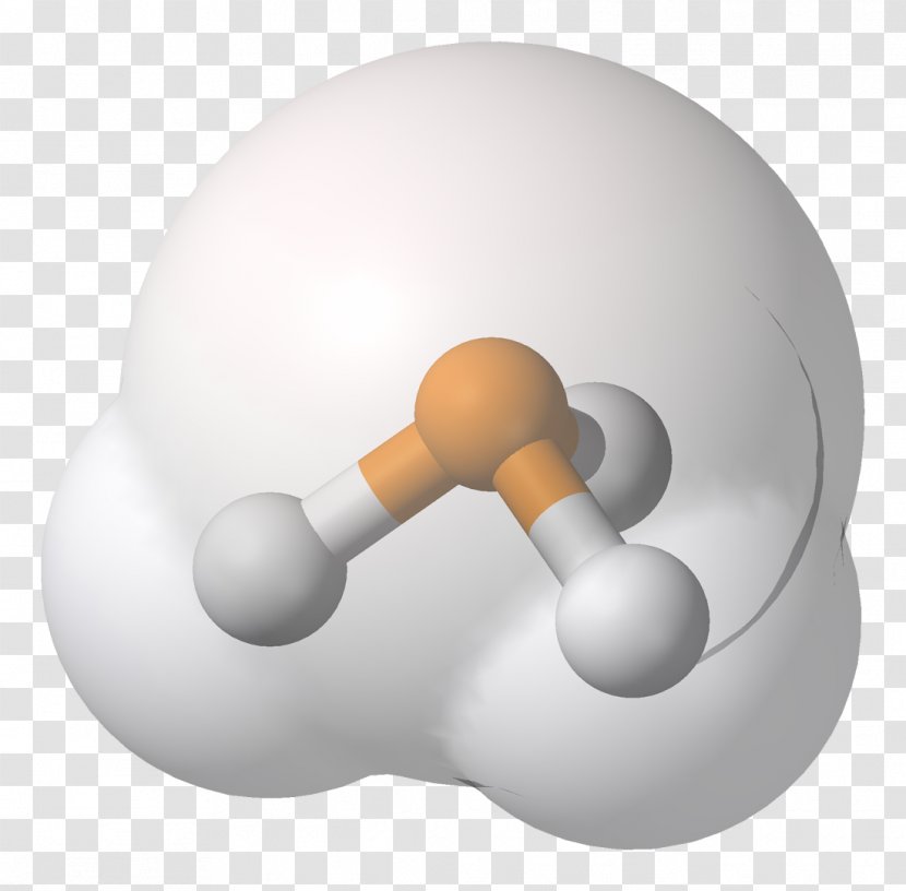 Space-filling Model Van Der Waals Force Chemistry Phosphine Chemical Bond - Molecule - Intermolecular Transparent PNG