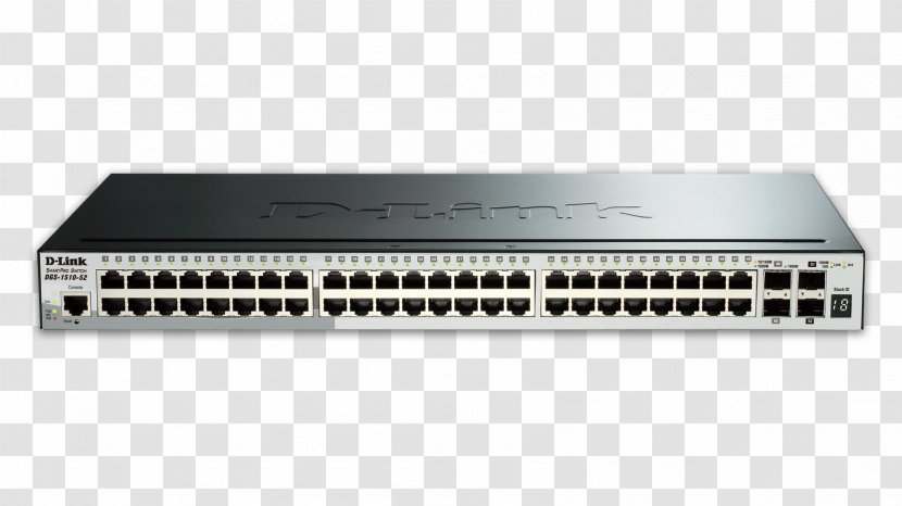 D-Link 10 Gigabit Ethernet Stackable Switch Network - Dlink Transparent PNG