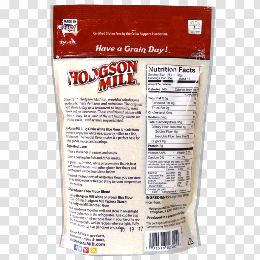 Ingredient Hodgson Mill, Inc. Chia Seed Food Flax - Flour Transparent PNG