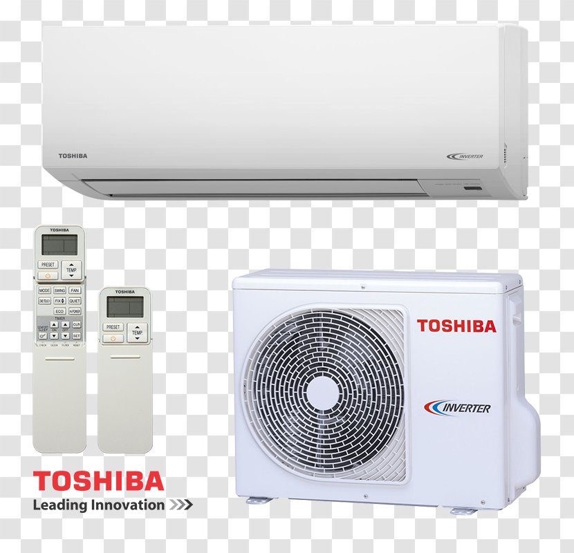 Air Conditioning Toshiba Conditioner Sistema Split Inverterska Klima Transparent PNG