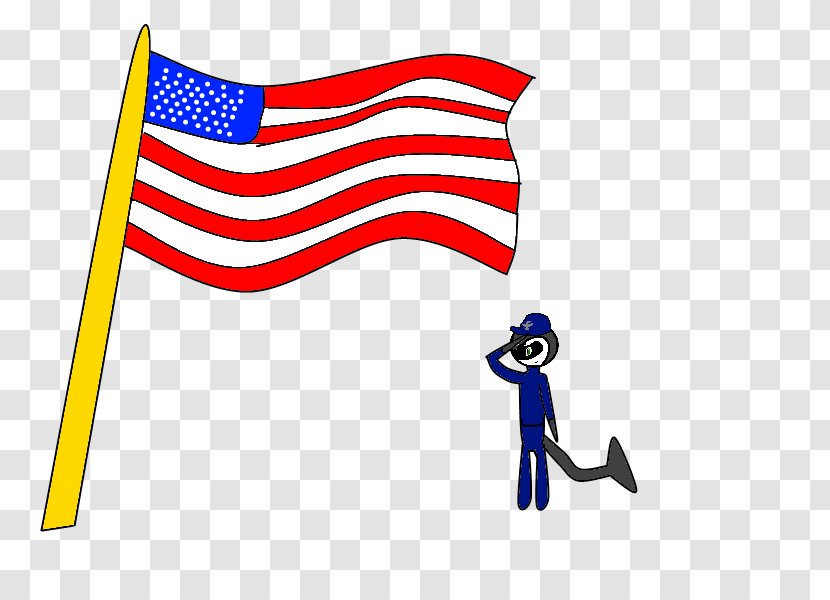 Flag Of The United States Line Clip Art - Veterans Day Transparent PNG
