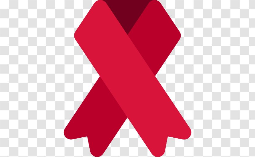 Awareness Ribbon Icon - Red Transparent PNG