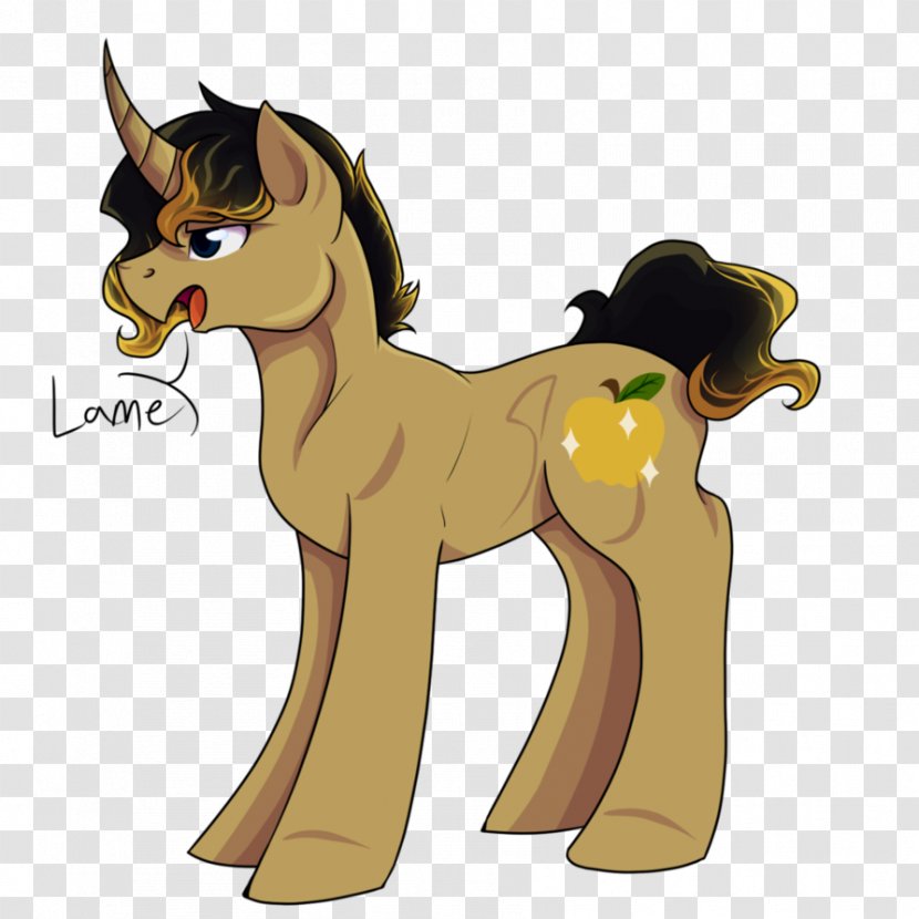 Horse Pony Vertebrate Cat Mammal - Mane - Gold Dust Transparent PNG