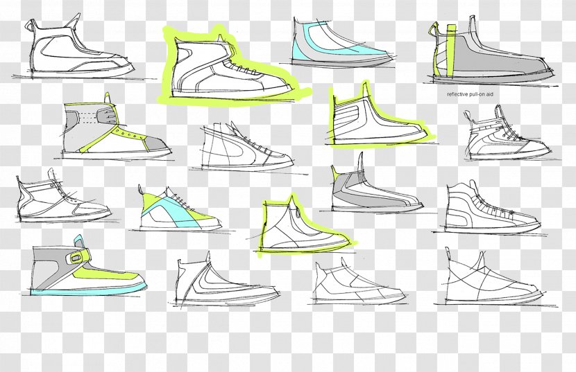 Shoe Sneakers Basketball - Walking - Hand-painted Small Fresh Shoes Transparent PNG