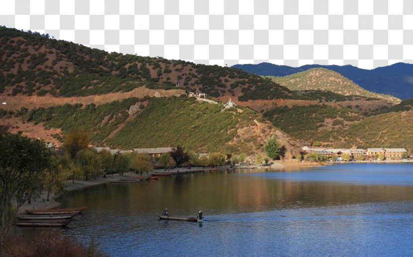 Kanas Lake Lugu Ninglang Yi Autonomous County Yanyuan Loch - Waterway - In A Transparent PNG