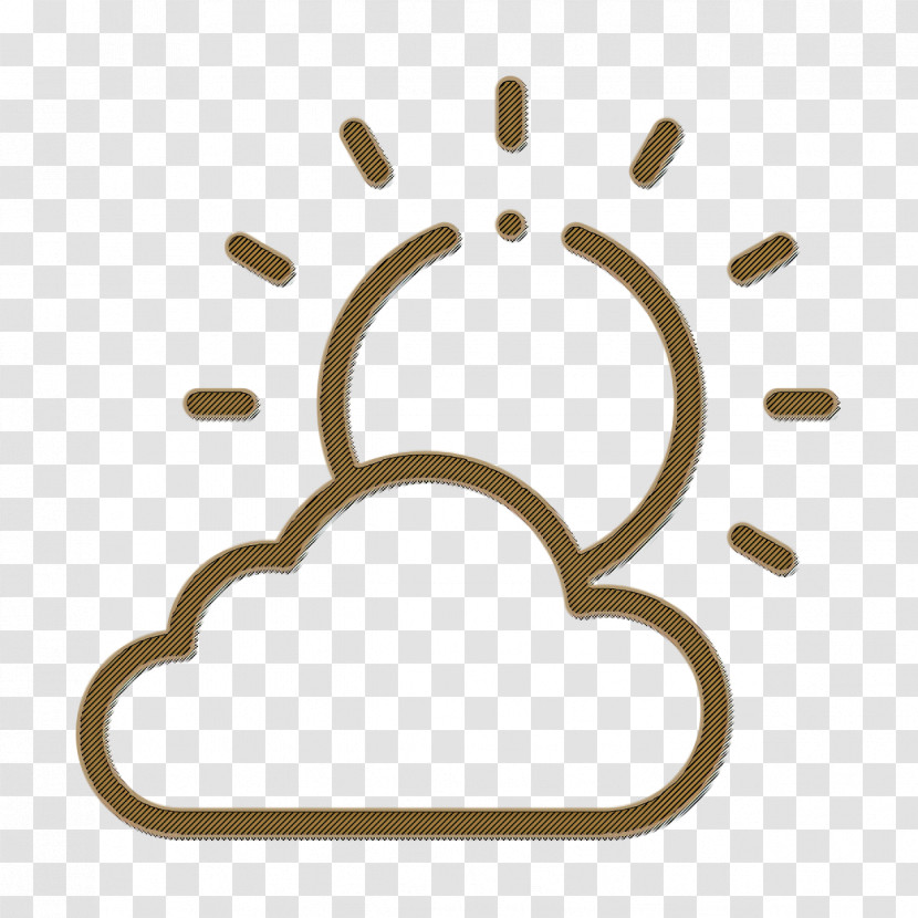 Weather Icon Cloudy Icon Transparent PNG