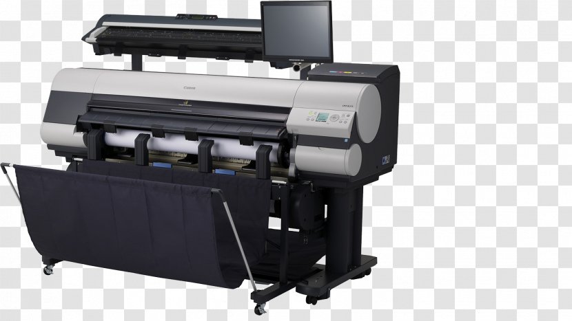 Wide-format Printer Canon Printing Imageprograf - Wideformat Transparent PNG