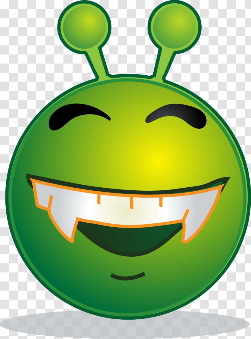 YouTube Smiley Emoticon Clip Art - Green - Laugh Transparent PNG