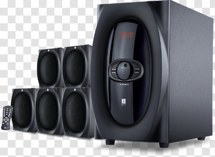 Subwoofer GN Trade Computer Speakers Home Theater Systems IBall - Technology - şapka Transparent PNG