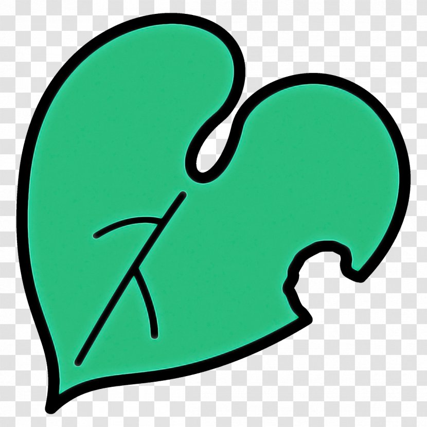 Green Symbol Heart Transparent PNG