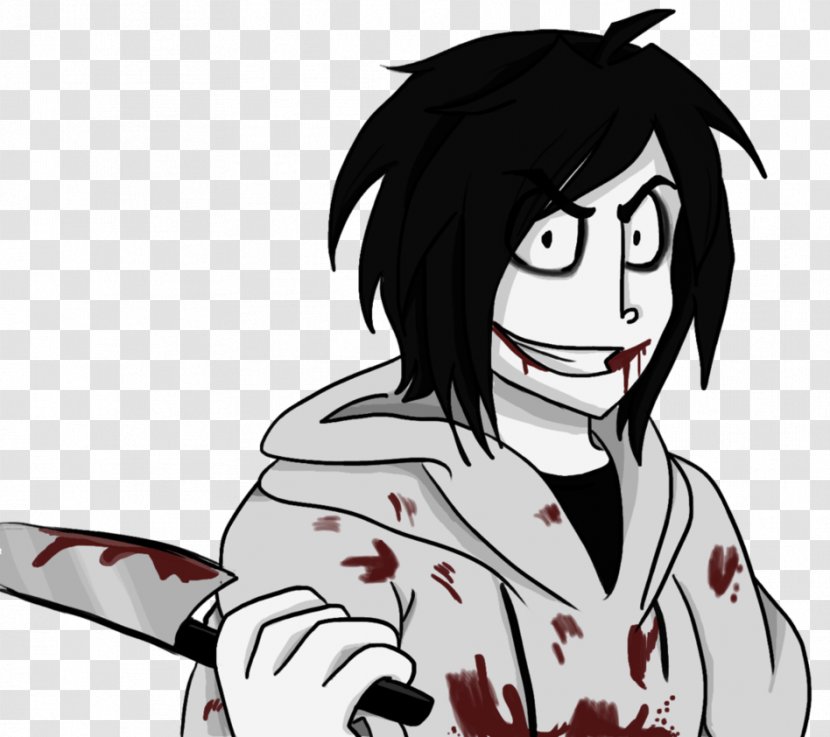 Creepypasta Slenderman Jeff The Killer Fandom Video - Silhouette Transparent PNG