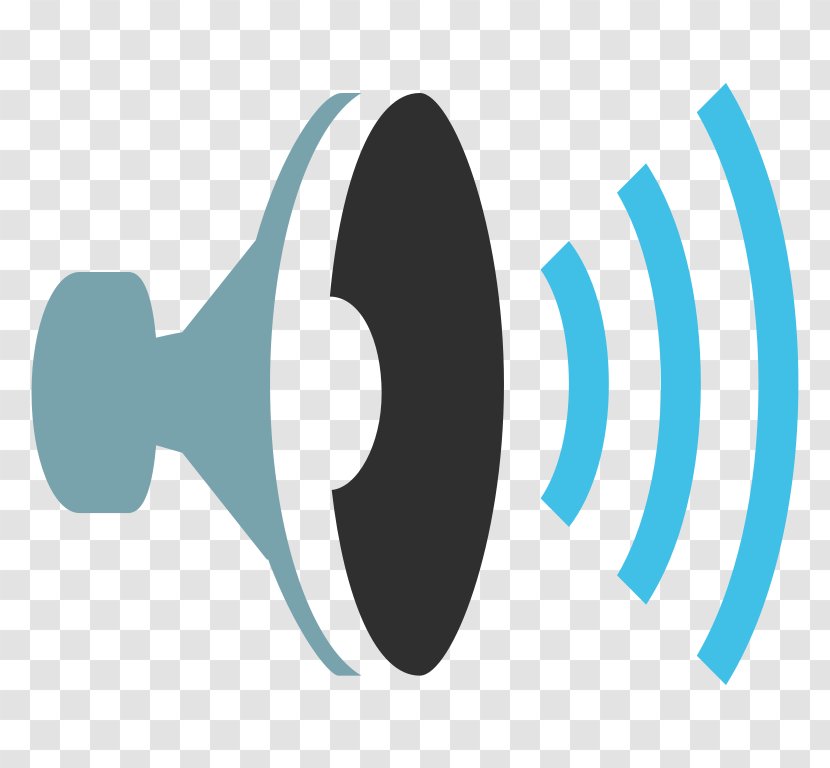 Emoji Sound Wave Loudspeaker Clip Art - Text Transparent PNG